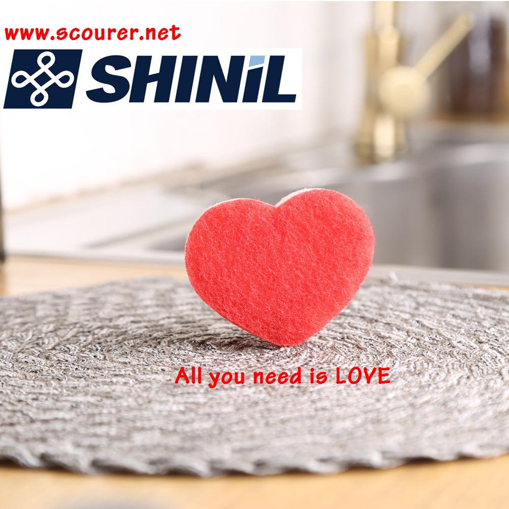 Stainless steel scourer