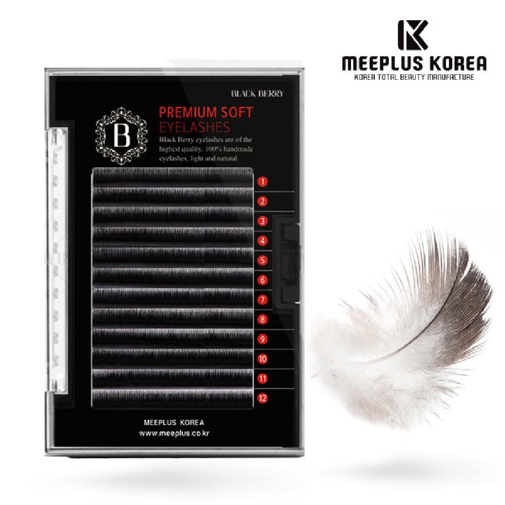 MEEPLUS KOREA Blackberry Peacock Double Lash