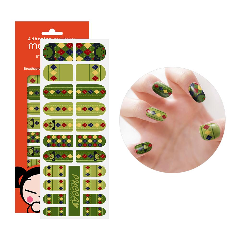 Mango10 Adhesive Nail Polish by PUCCA Stickers Art Design