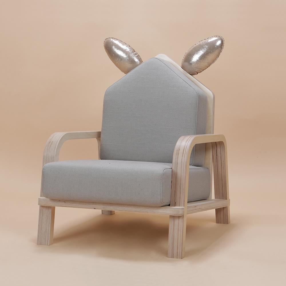 Sofa Mouse Rabbit Deer Birch arm chair