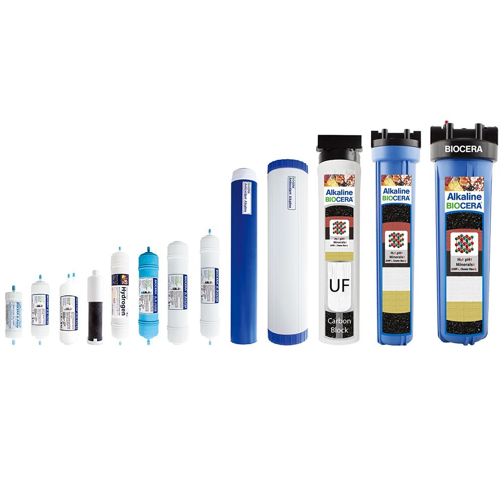 Alkaline, hydrogen, antioxidant BIOCERA Antioxidant Alkaline Filter (8inch, 11inch, 14inch, 20inch)
