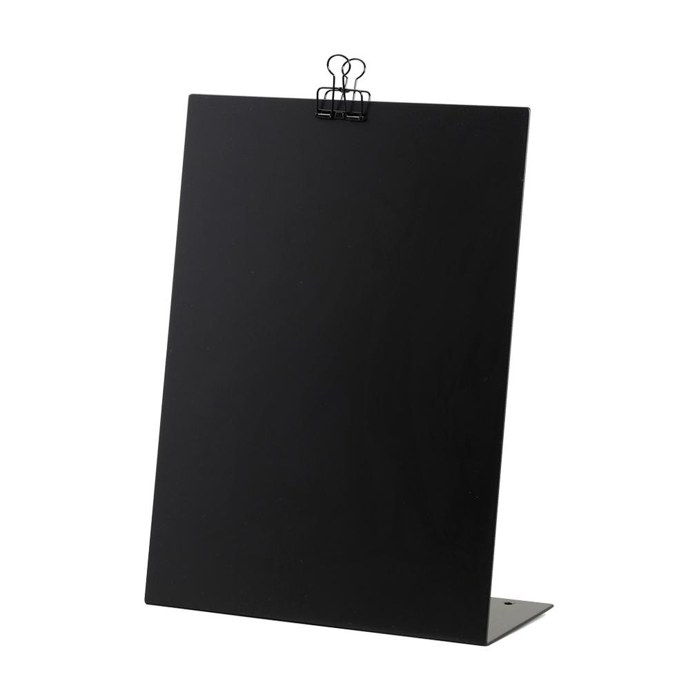A4 STAND POP METAL MENU PAD (Mirror Gold, Matt Gold, Mirror Rose Gold, Matt Silver, Matt Black)