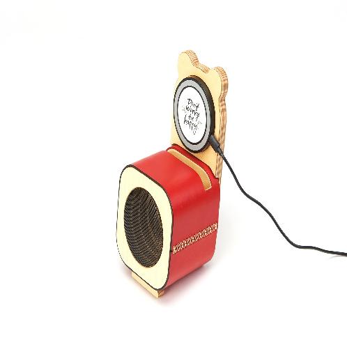 Wireless Charging Phone Speaker | Handmade, Wireless Charger, Portable, Portable Charger, wireless charge, phone speaker, portable speaker, product of korea