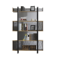 full image Plank S30 mesh square bookshelf