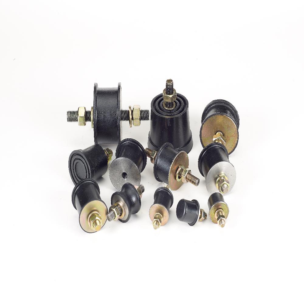 Anti-vibration rubber two types of nuts