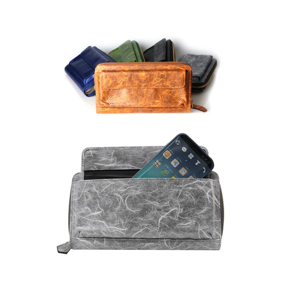 Hanji Leather Hand Clutch