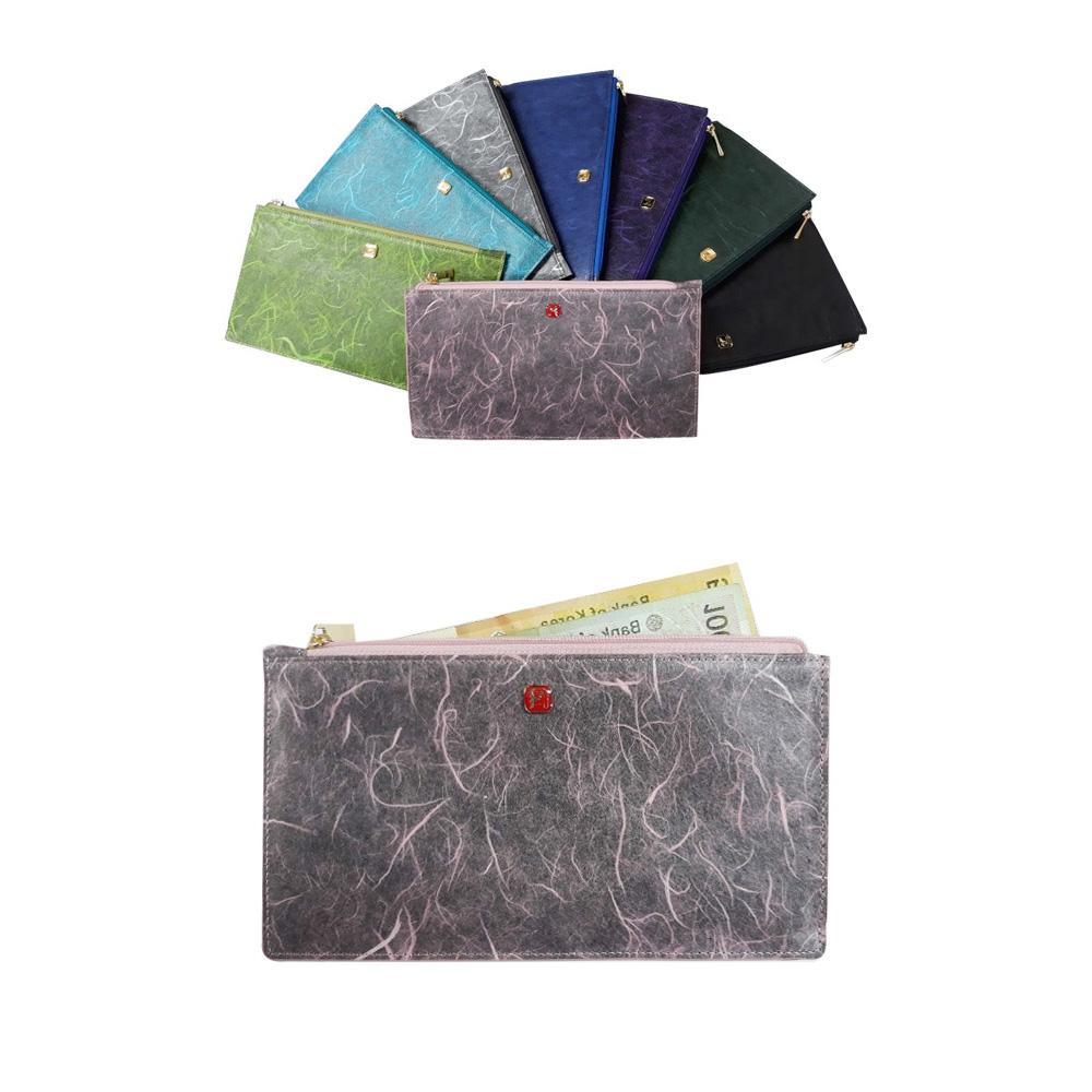 Hanji Leather Slim Pouch