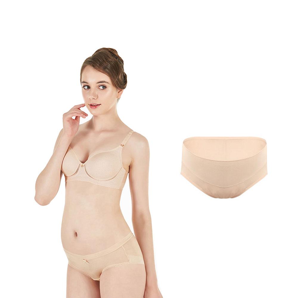 CECEMOM CPT7700 (Beige 105 Size) Pregnancy Baby Pregnant Women Maternity Panty