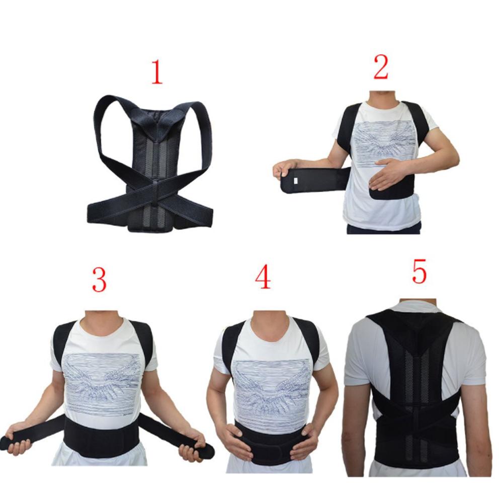 DODAM unisex upper back shoulder belt support body posture corrector