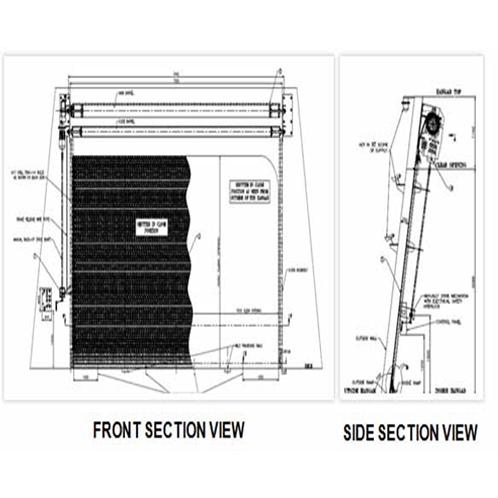 Helicopter Hangar Door