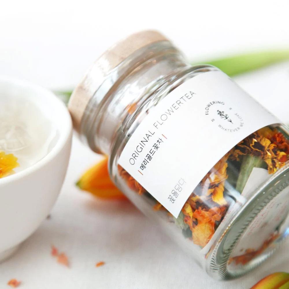 Original Flower Tea & Flower tea stick Gift Set