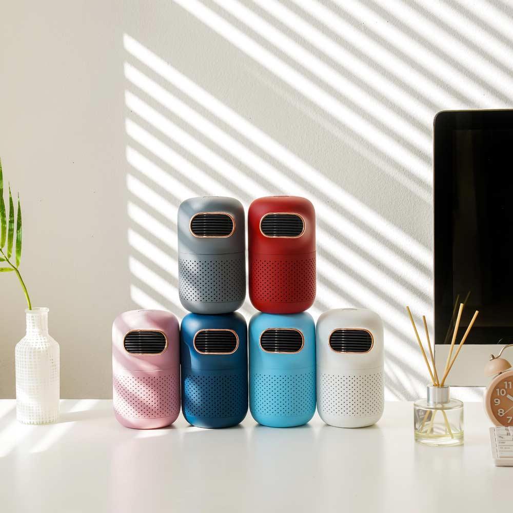 Cheongwoo C&T ROBA Mini Portable Air Purifier / Color : Cool Gray