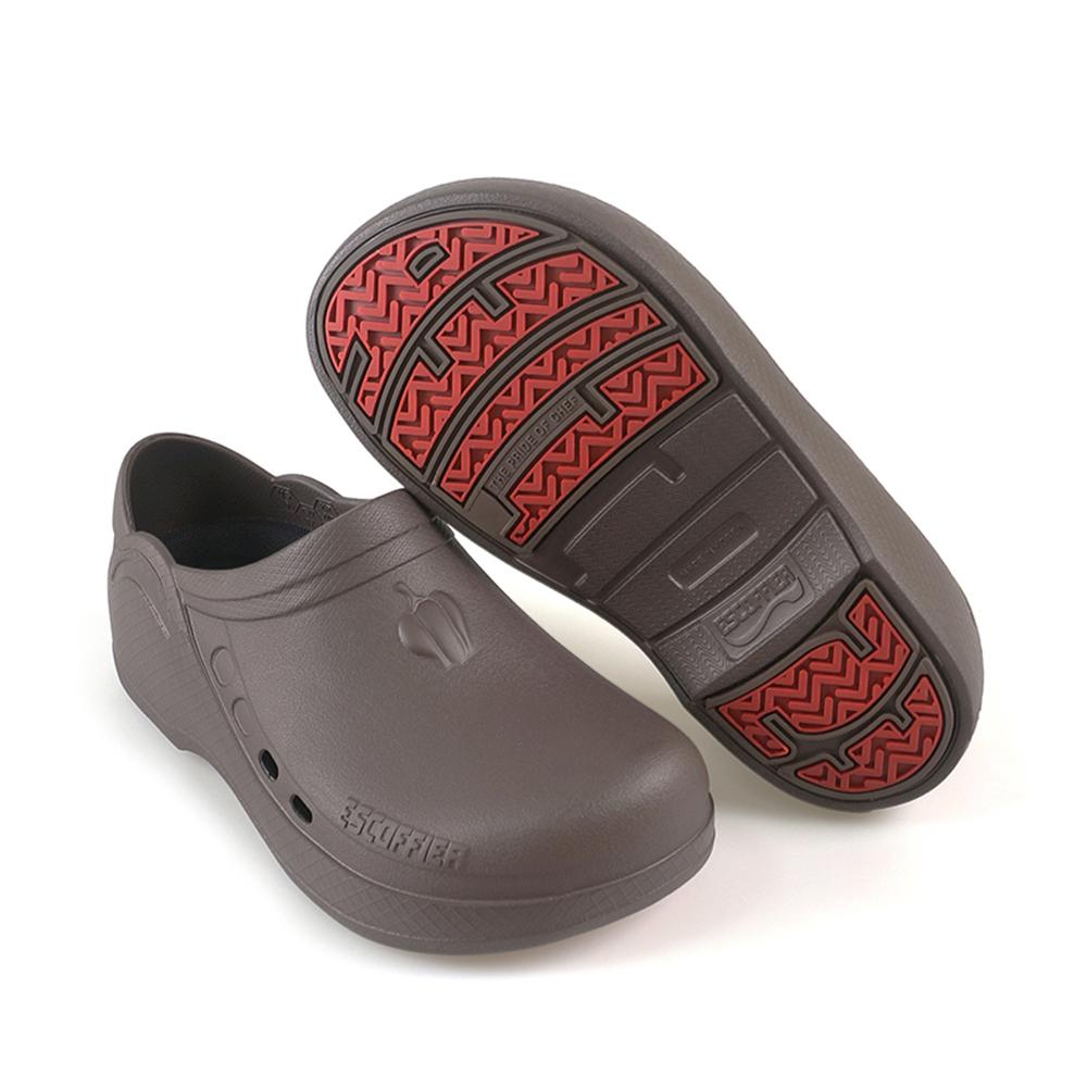 ESCOFFIER PP-2020 Kitchen Chef Shoe_Brown