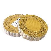 3.5 inch Doilies paper Red Yellow Green Navy Purple Grey Black Pink Choco Brown Beige 250pcs