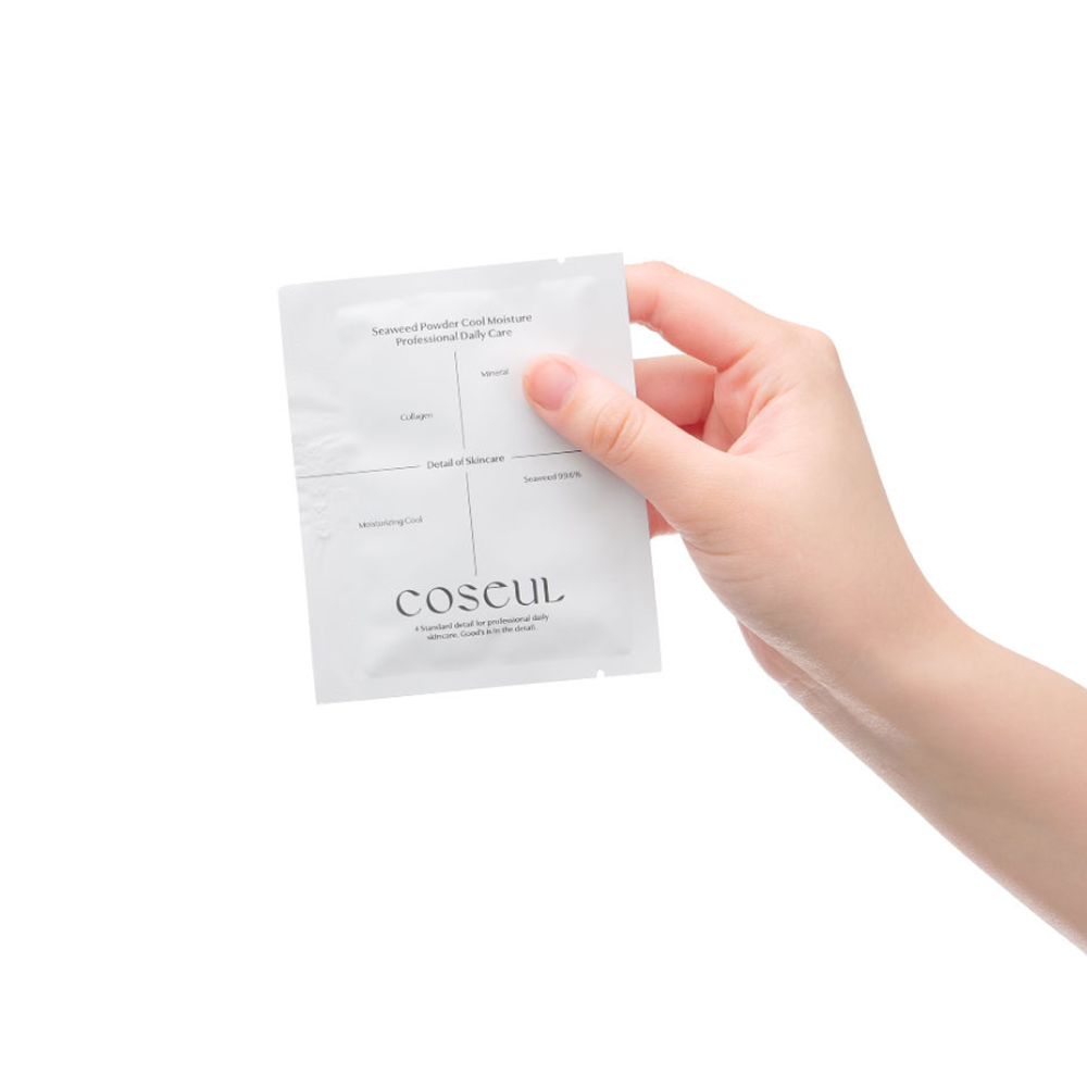 Mineral Collagen Natural1 100% Seaweed Mask Pack. Professional Cooling Moisturizing.