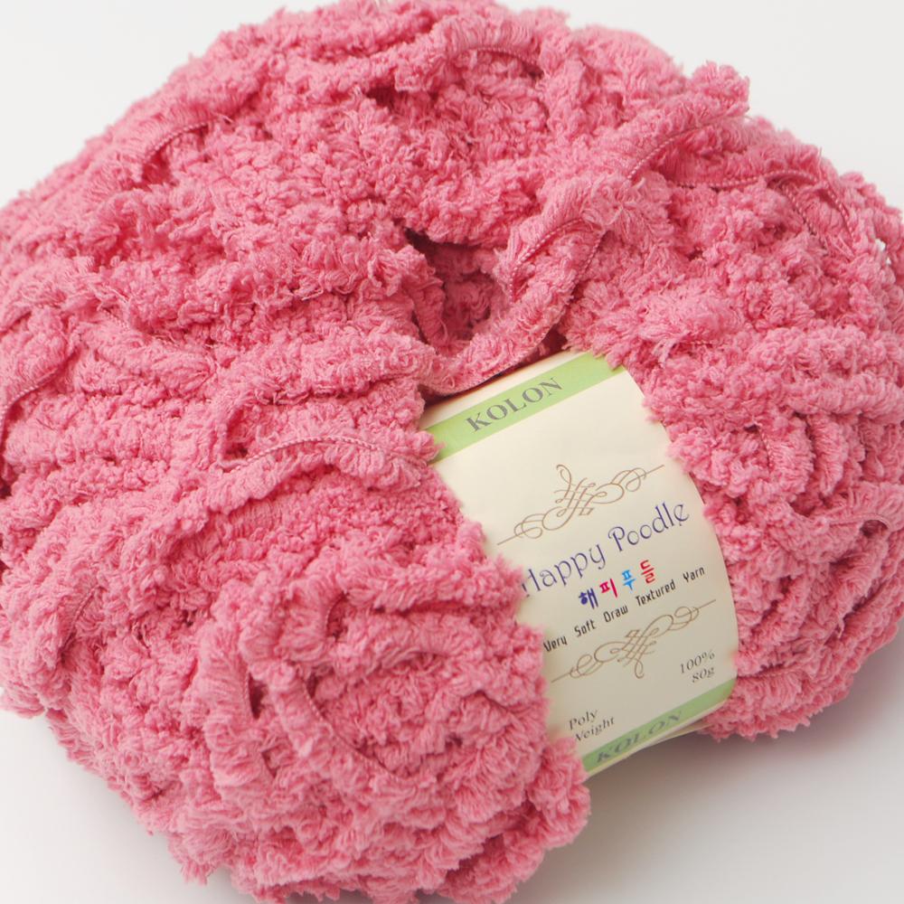 [Misoknit] Happy Poodle, Soft and Luxurious Knitting Yarn Set, Various Color, Easy Care Knit Yarn