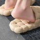detail image2 [YourHome] Quilted Bathroom Slippers for Men & Women & Couple, 2 colors (Charcoal Grey, Beige)