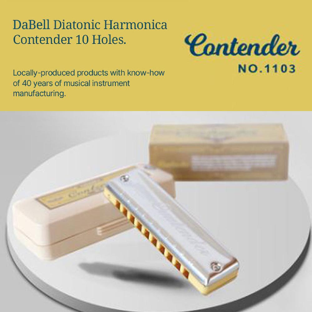Contender Harmonica (10 Holes, 32 Keys)