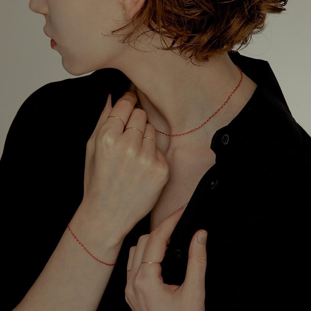 Silky Gold Chain Bracelet