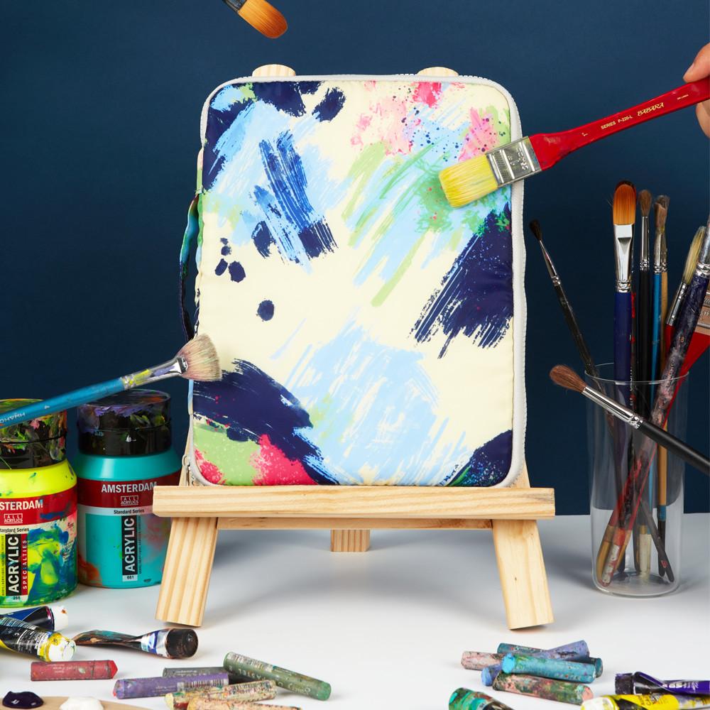 funny coloring laptop pouch