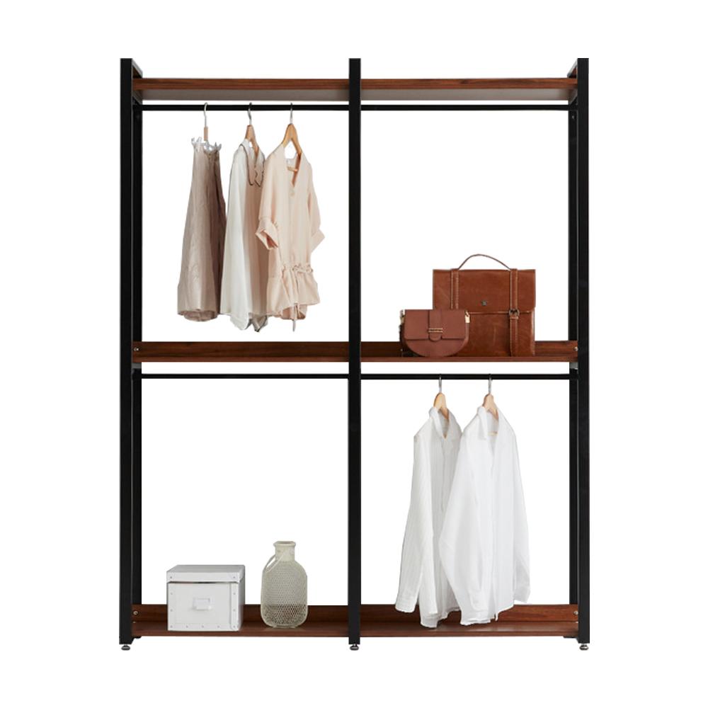 [Roel] Modern furniture, metal / iron wardrobe, display shelving rack