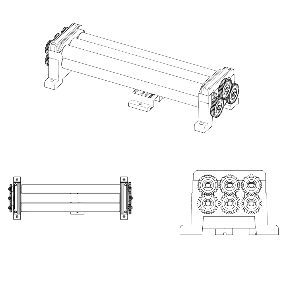 High speed heavy duty A3 laminator biopro320