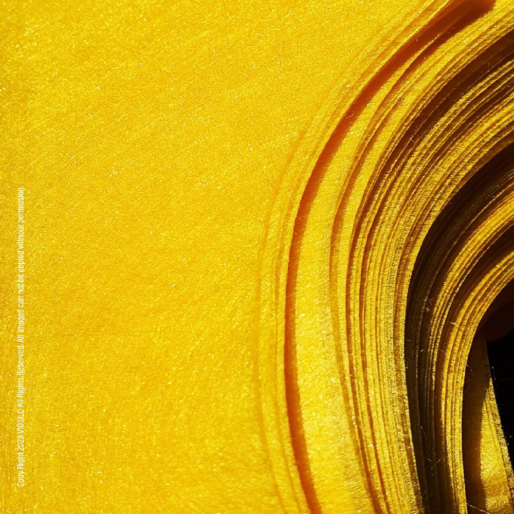 Natural Non-woven Golden Raw Silk Sheet