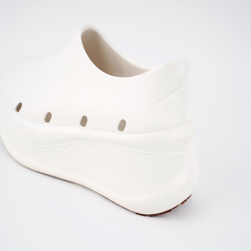 REVIVE wedge heel hospital white shoes