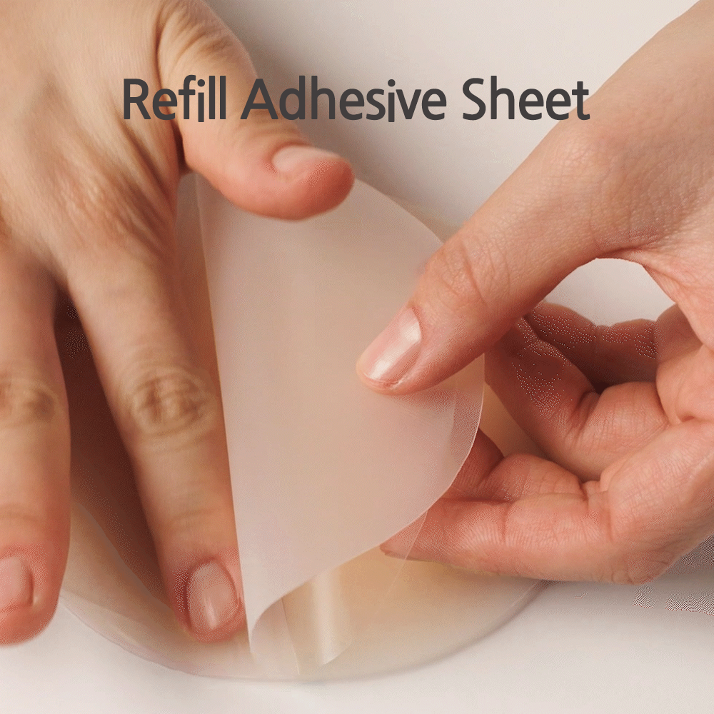 Refill type silicone nipple patch  Volume-up style